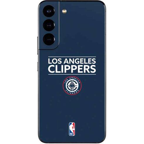 NBA Los Angeles Clippers Standard Blue Galaxy S22 Skin